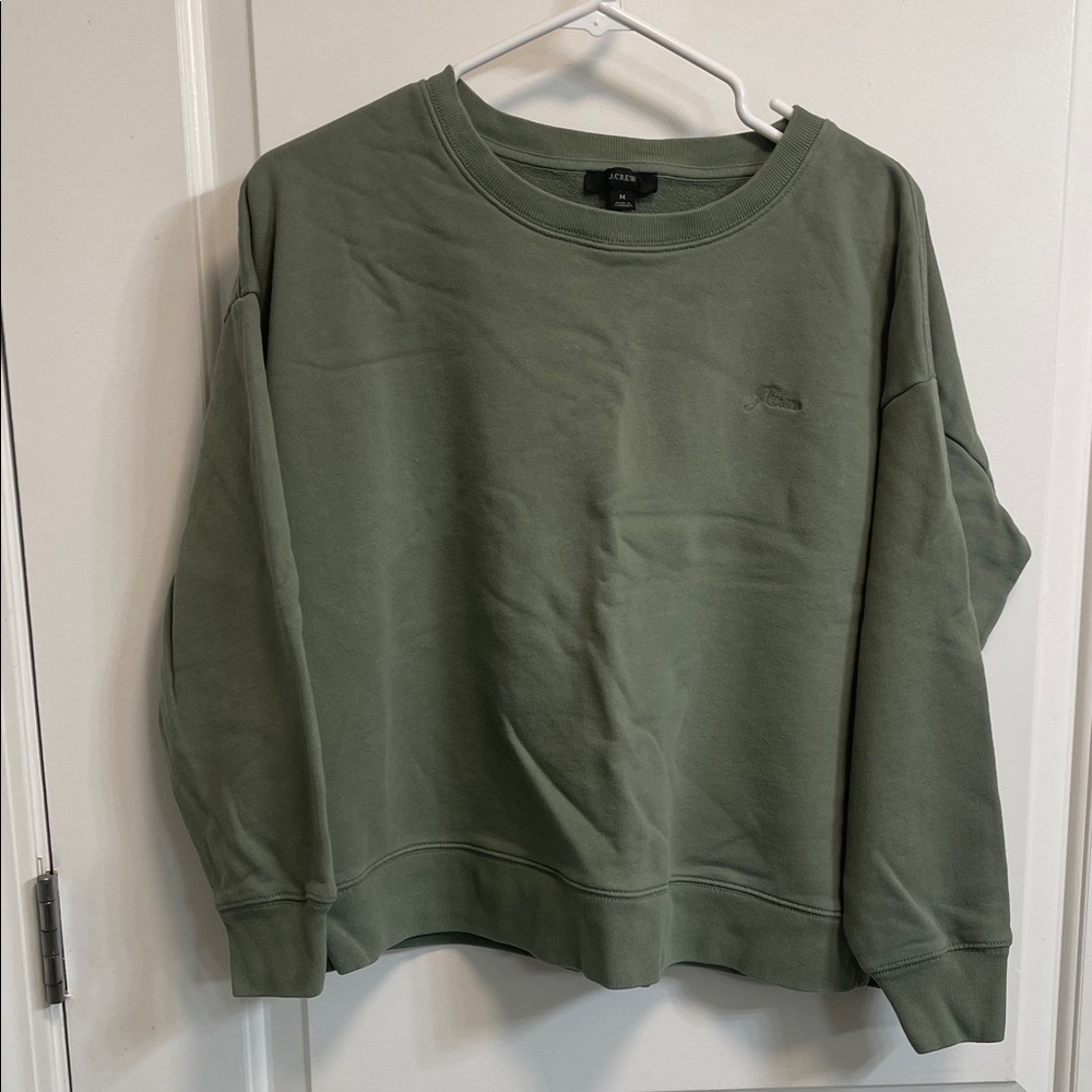 Light Green Crew Neck Sweater